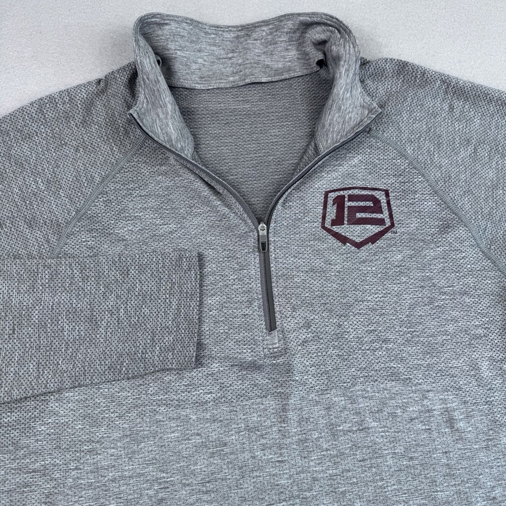 Lululemon Metal Vent Tech 1/2 Zip Pullover Men M Texas A&M Football Baseball